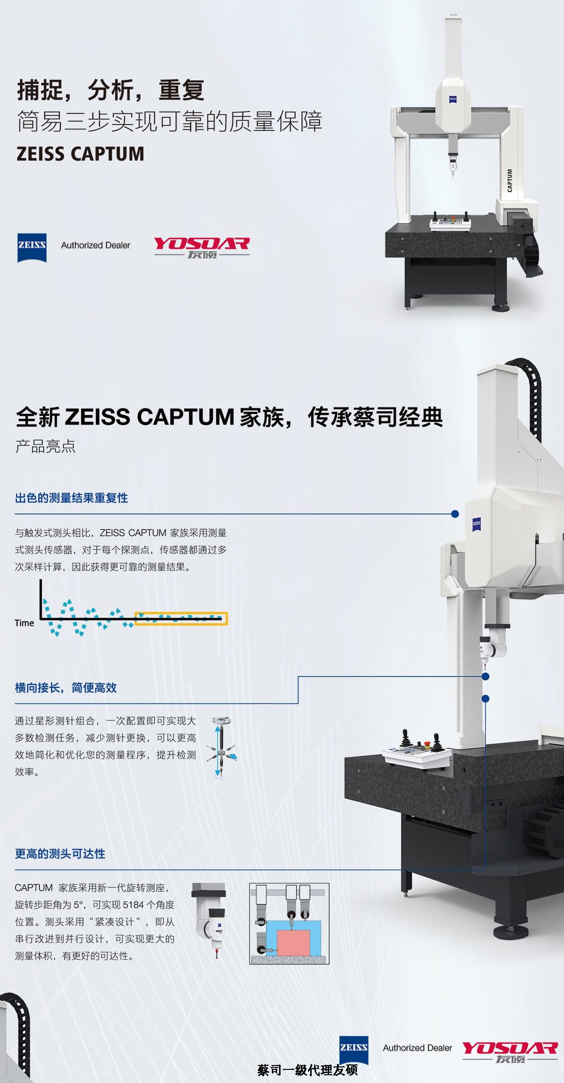 台州蔡司三坐标CAPTUM